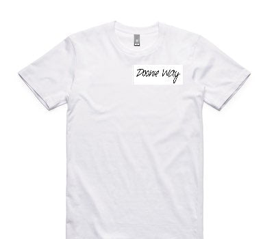 Custom AS Colour 100% Cotton White T-Shirt
