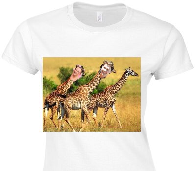 Custom Womens Soft Style 100% Cotton White T-Shirt