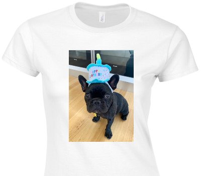 Custom Womens Soft Style 100% Cotton White T-Shirt