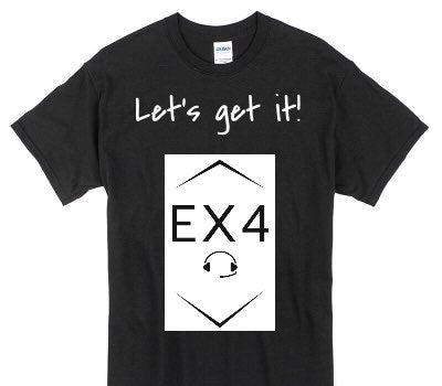 Custom Gildan 100% Cotton Black T-Shirt