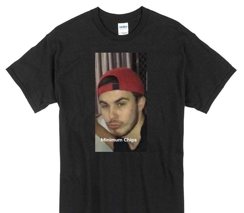 Custom Gildan 100% Cotton Black T-Shirt