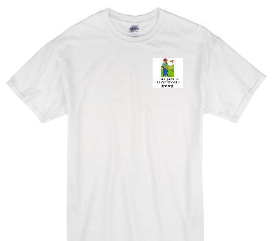 Custom Gildan 100% Cotton White T-Shirt