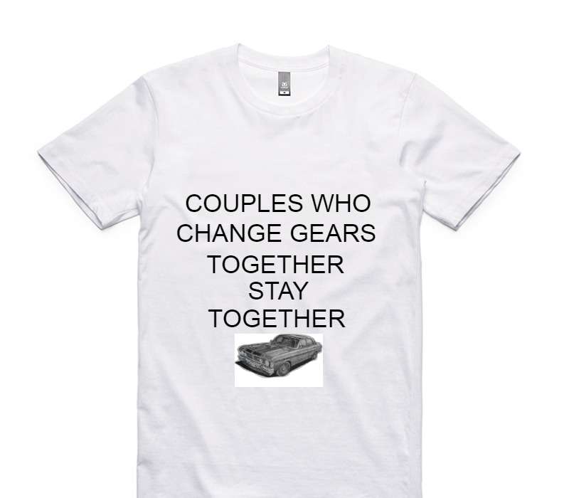 Custom AS Colour 100% Cotton White T-Shirt