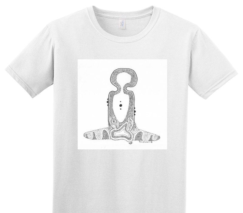 Custom Adult Soft Style 100% Cotton White T-Shirt