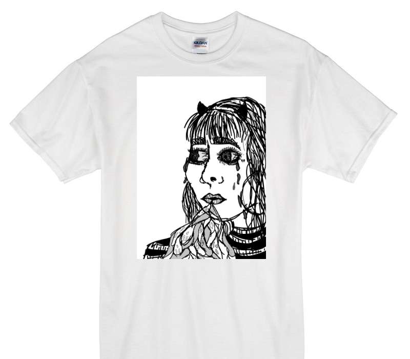 Custom Gildan 100% Cotton White T-Shirt