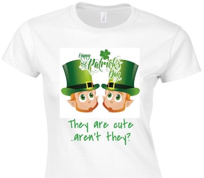 Custom Womens Soft Style 100% Cotton White T-Shirt