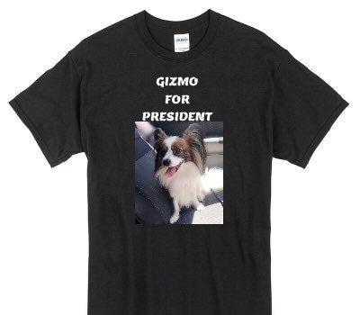 Custom Gildan 100% Cotton Black T-Shirt