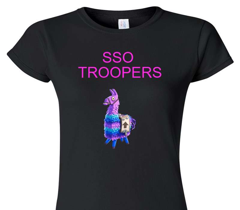 Custom Womens Soft Style 100% Cotton Black T-Shirt