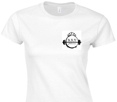 Custom Womens Soft Style 100% Cotton White T-Shirt