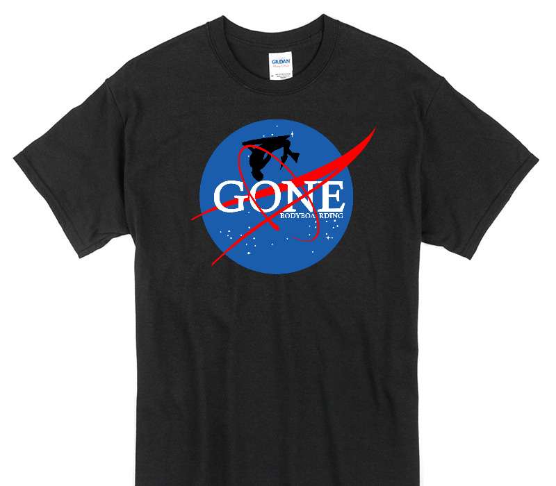 Custom Gildan 100% Cotton Black T-Shirt