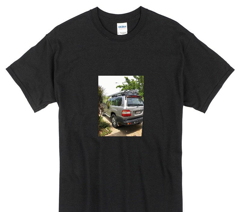 Custom Gildan 100% Cotton Black T-Shirt