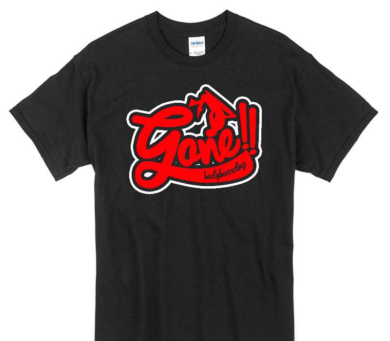 Custom Gildan 100% Cotton Black T-Shirt