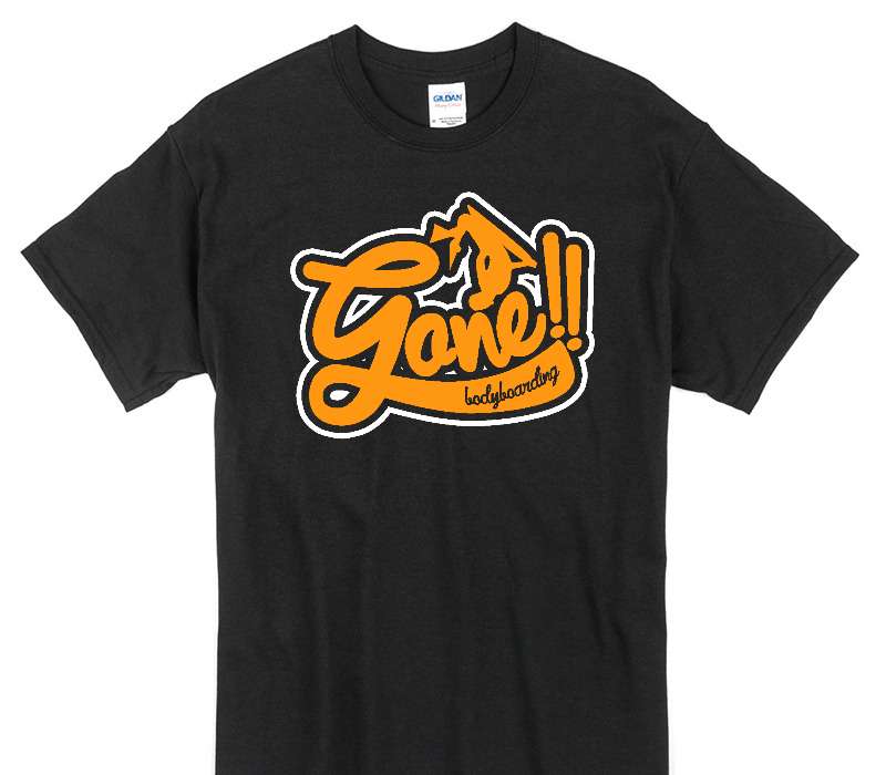Custom Gildan 100% Cotton Black T-Shirt