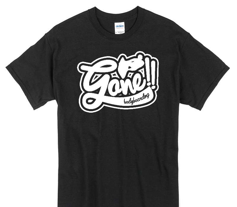 Custom Gildan 100% Cotton Black T-Shirt