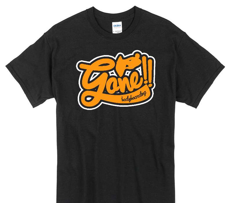 Custom Gildan 100% Cotton Black T-Shirt