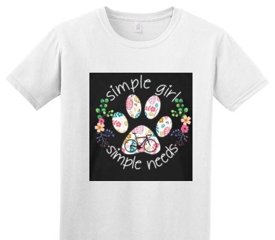 Custom Adult Soft Style 100% Cotton White T-Shirt