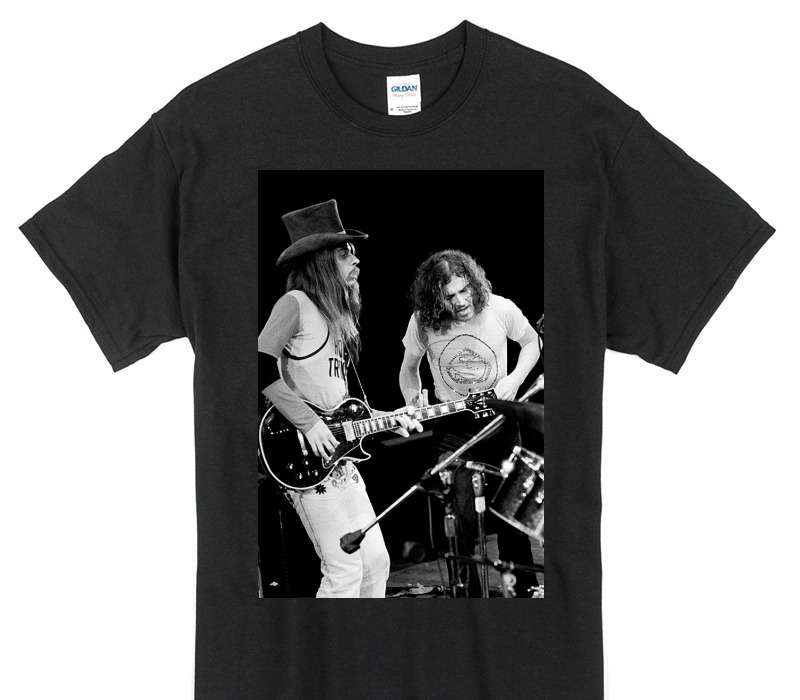 Custom Gildan 100% Cotton Black T-Shirt