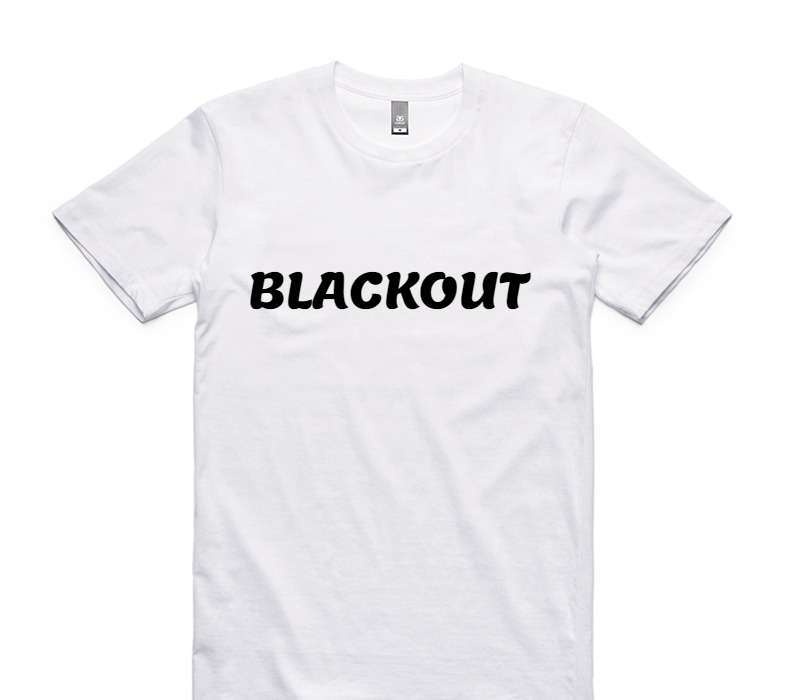 Custom AS Colour 100% Cotton White T-Shirt
