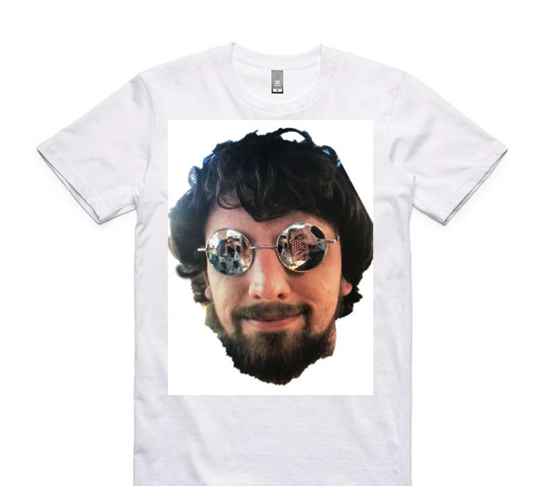 Custom AS Colour 100% Cotton White T-Shirt