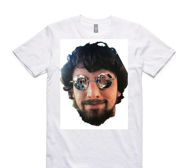 Custom AS Colour 100% Cotton White T-Shirt