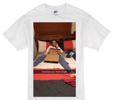 Custom Gildan 100% Cotton White T-Shirt