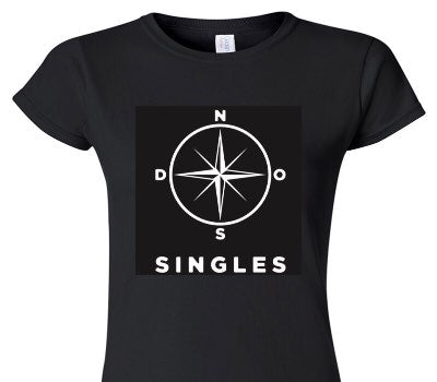 Custom Womens Soft Style 100% Cotton Black T-Shirt