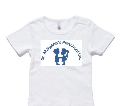 Custom AS Colour White Baby T-Shirt