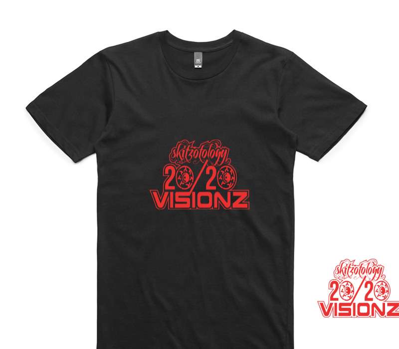 Custom AS Colour 100% Cotton Black T-Shirt