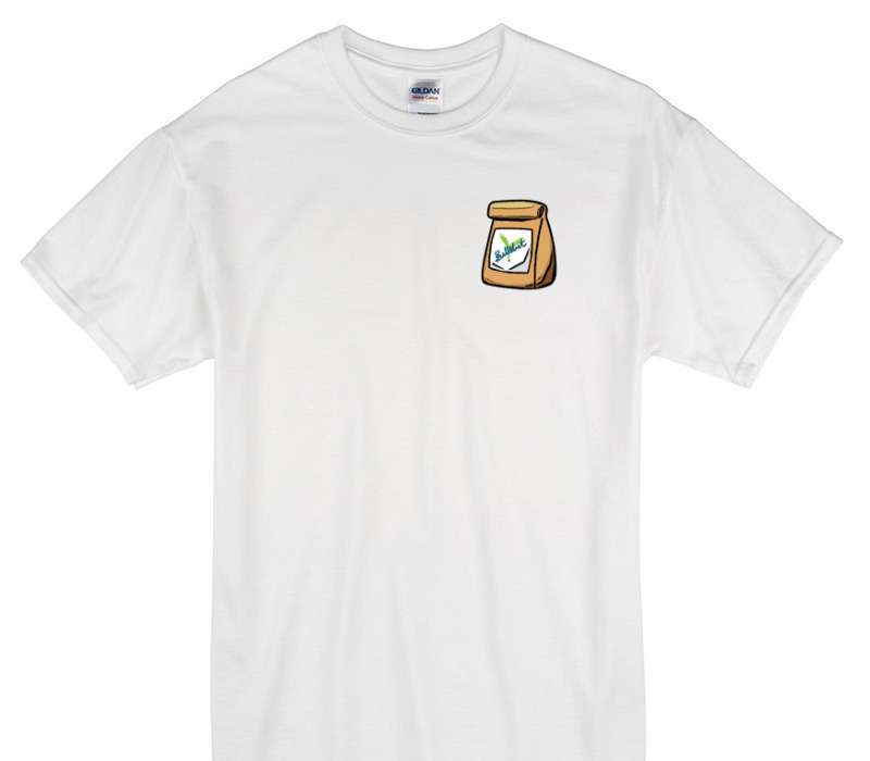Custom Gildan 100% Cotton White T-Shirt