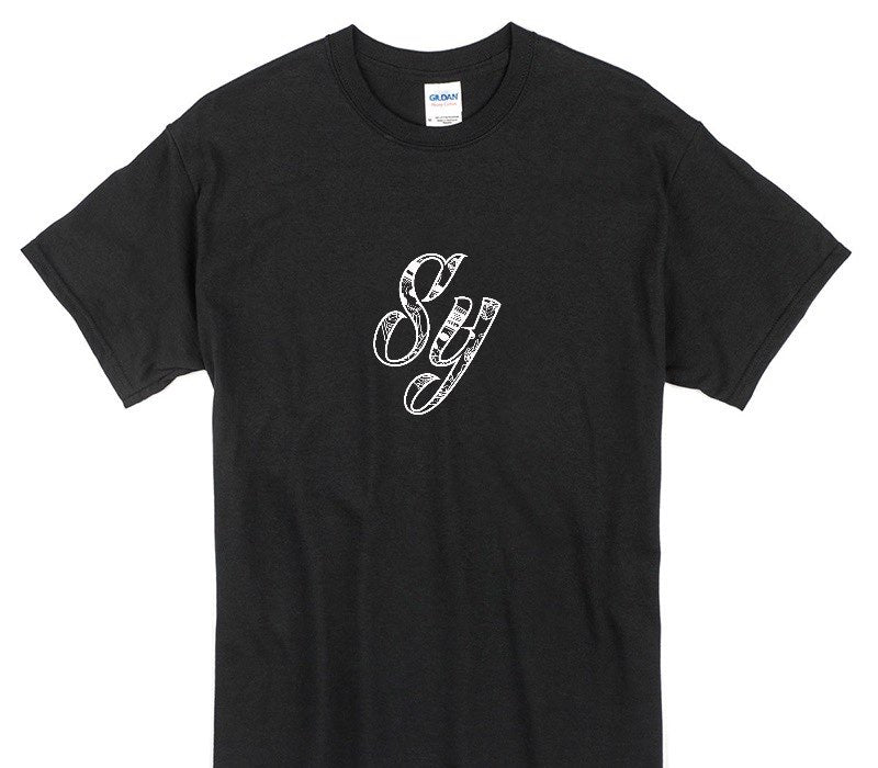 Custom Gildan 100% Cotton Black T-Shirt