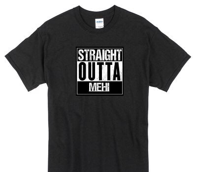 Custom Gildan 100% Cotton Black T-Shirt