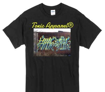 Custom Gildan 100% Cotton Black T-Shirt