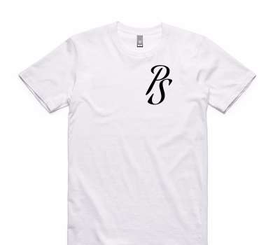 Custom AS Colour 100% Cotton White T-Shirt