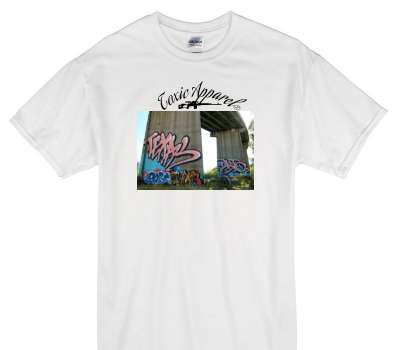 Custom Gildan 100% Cotton White T-Shirt