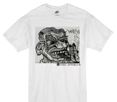 Custom Gildan 100% Cotton White T-Shirt