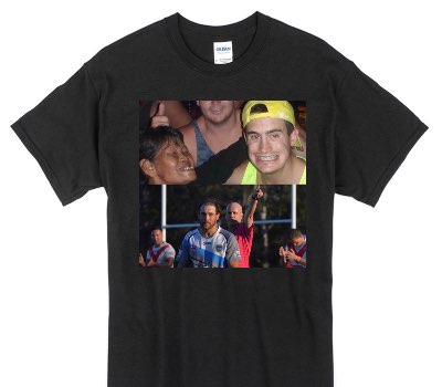 Custom Gildan 100% Cotton Black T-Shirt