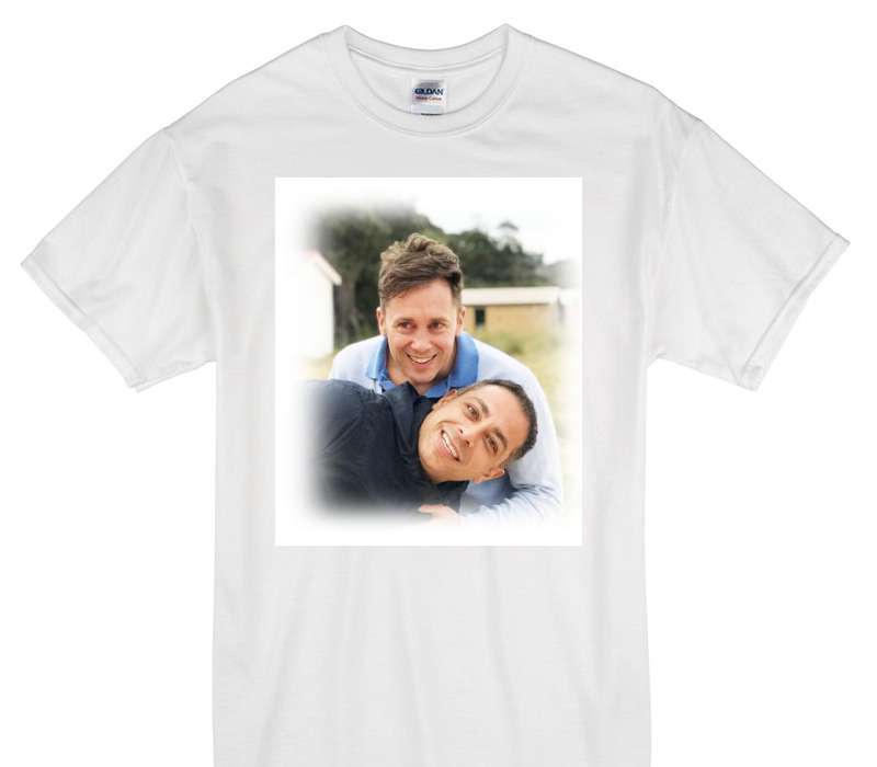 Custom Gildan 100% Cotton White T-Shirt