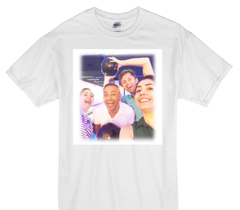 Custom Gildan 100% Cotton White T-Shirt