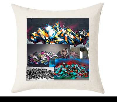 Custom Cushion Cover 50cm x 50 cm Off White