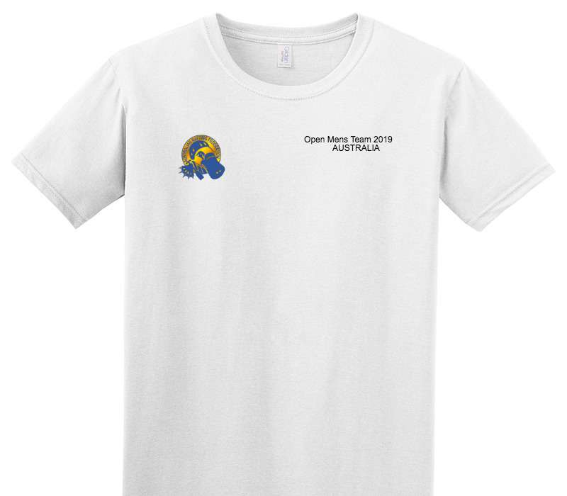 Custom Adult Soft Style 100% Cotton White T-Shirt