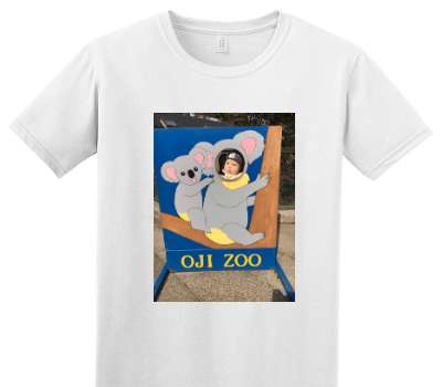 Custom Adult Soft Style 100% Cotton White T-Shirt