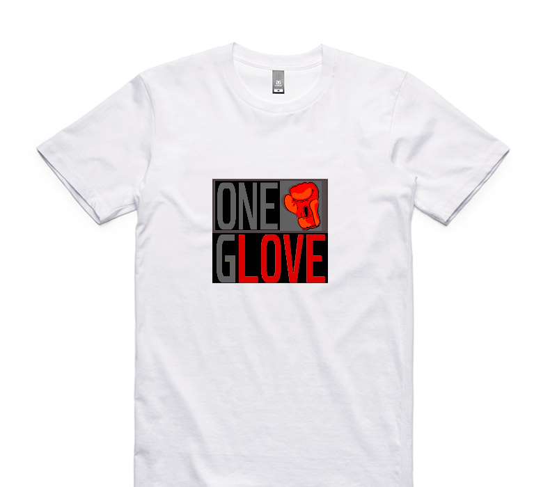 Custom AS Colour 100% Cotton White T-Shirt