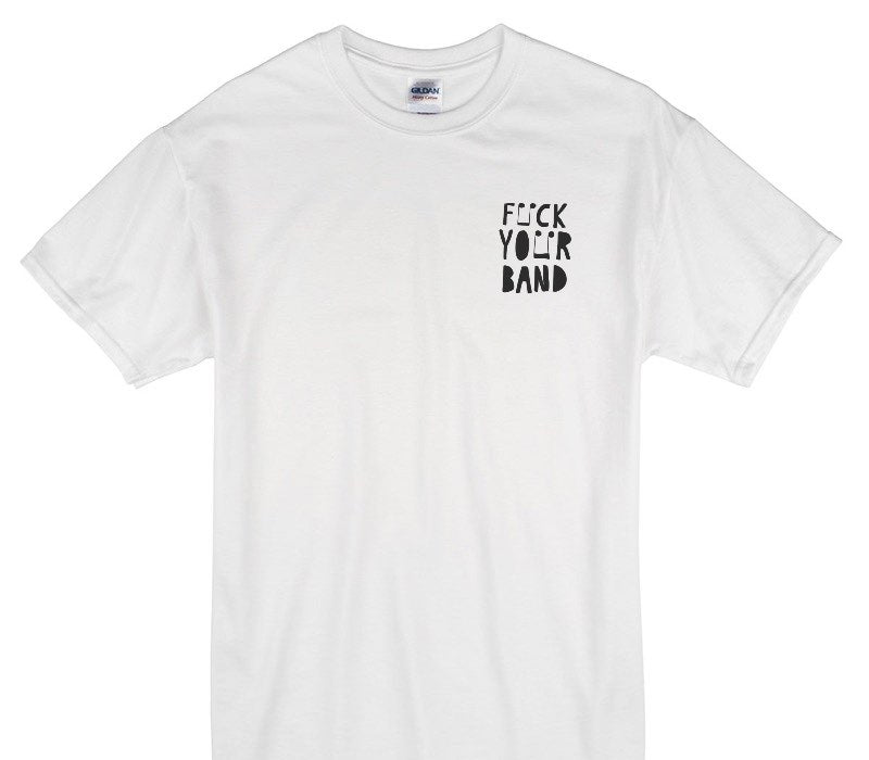 Custom Gildan 100% Cotton White T-Shirt