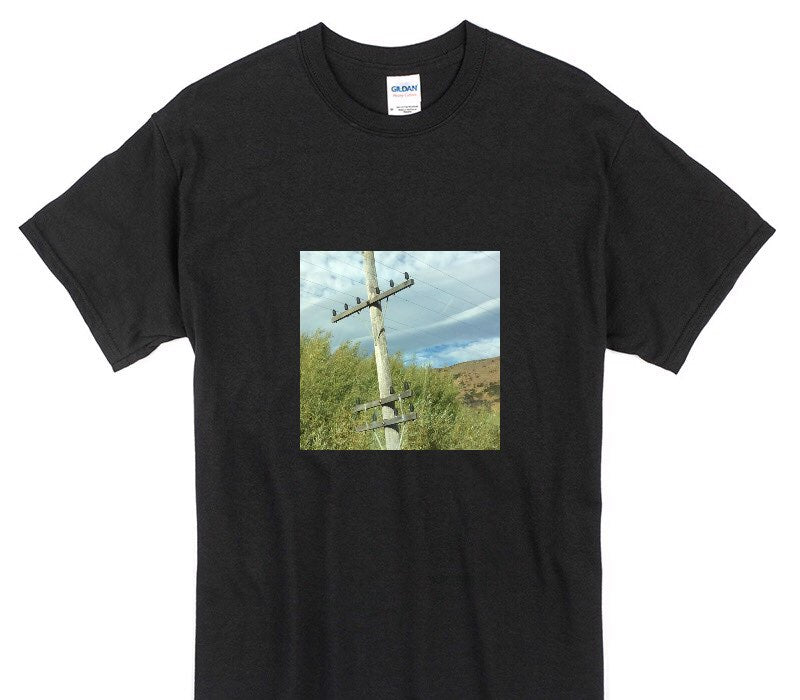 Custom Gildan 100% Cotton Black T-Shirt
