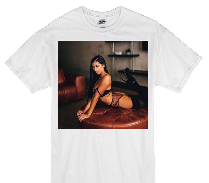 Custom Gildan 100% Cotton White T-Shirt