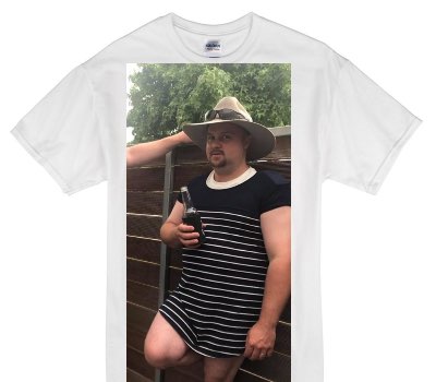 Custom Gildan 100% Cotton White T-Shirt