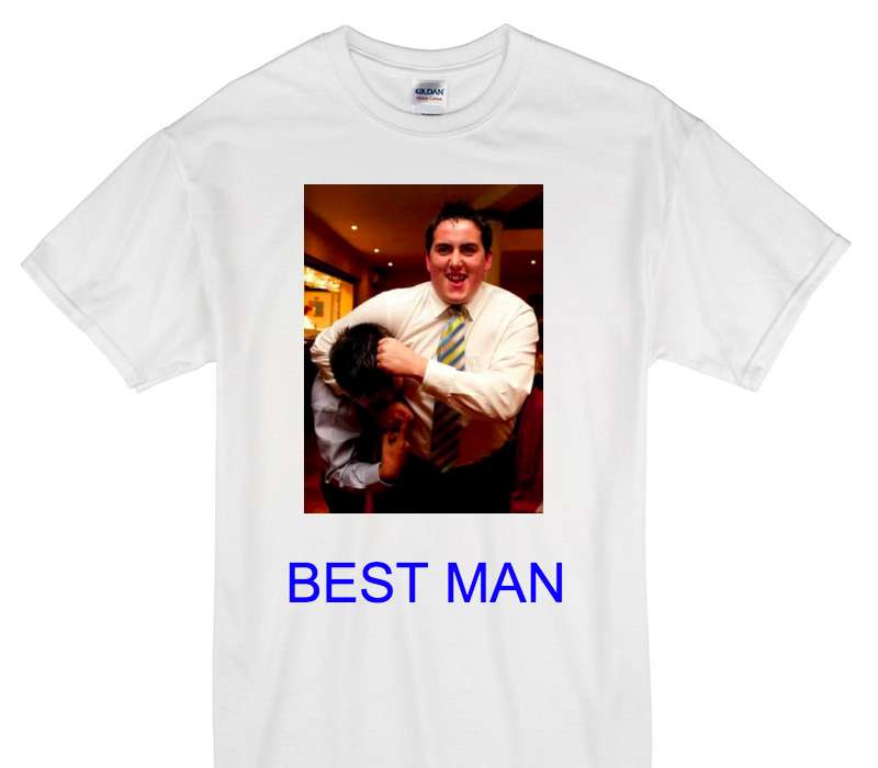 Custom Gildan 100% Cotton White T-Shirt