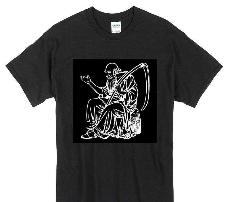 Custom Gildan 100% Cotton Black T-Shirt