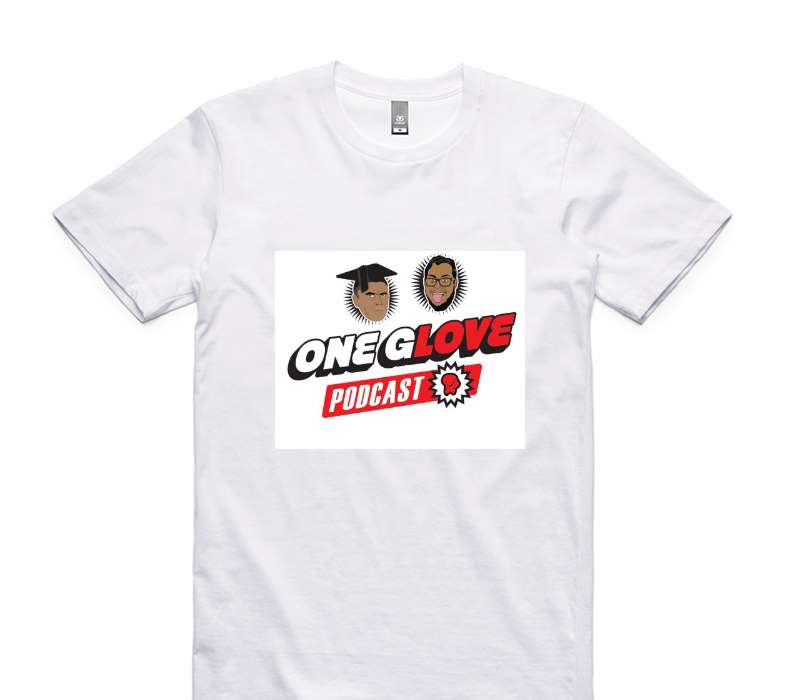 Custom AS Colour 100% Cotton White T-Shirt