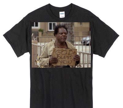 Custom Gildan 100% Cotton Black T-Shirt